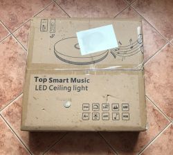Lampa RGBCW Bluetooth z głośnikiem i pilotem IR - FB001 Top Smart Music