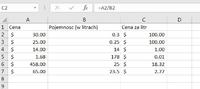 Excel Formula: Calculate Price Per Liter for Any Product Capacity (Above or Below 1L)