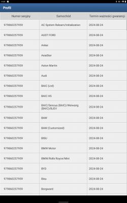 [Sprzedam] Interfejs diagnostyczny Launch X431 DIAGZONE Mucar ONLINE 12 miesięcy