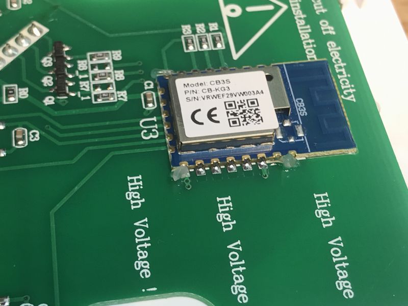 Clicking light switch with Wi-Fi without neutral wire - firmware change - ATLO-WB3-Tuya