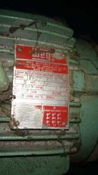 Dobór falownika do pompy obiegowej GWC 5 HP 380V 50 Hz 3000 RPM