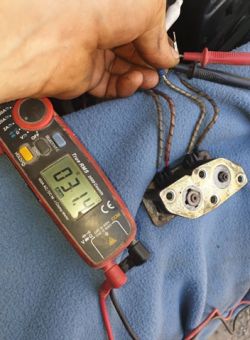 Ford transit 2.5td - jakie zasilanie cewki zaworu start stop lucas epic