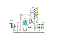Regulated power supply (darlington power) for LM317 10A 1.2..37V