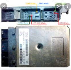 Fiat Ducato 2.2 nie odpala, brak zasilania na cewce przekaźnika pompy paliwa