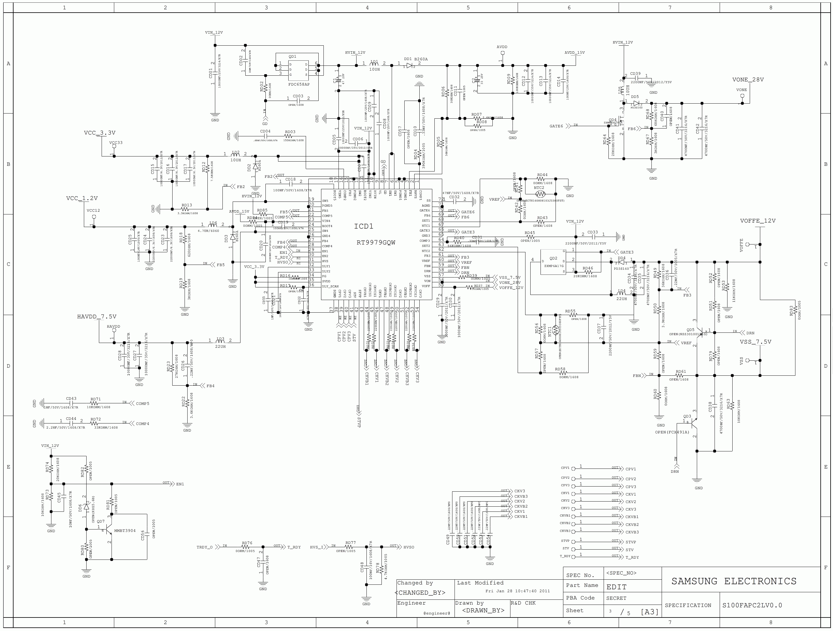 sony-kdl46hx855-spalone-tranzysory-brak-schematu