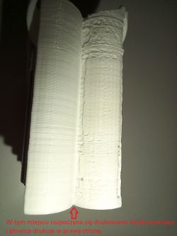 Drukarka 3D Anycubic i3 Mega - ubytki w warstwach wydruku koszyczka, ustawienia UltimakerCura