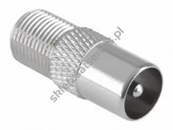 Jak podłączyć kabel antenowy F do wzmacniacza - potrzebna przejściówka?