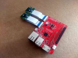 Ivport Stereo - p�yta bazowa dla Raspberry Pi CM i 2 z��czami kamer