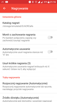 Samsung Galaxy Xcover (GT-S7710)-All Call Recorder, instalacja.