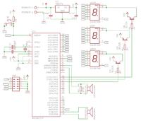 [ATMEGA32] Czy schemat sonaru ultradźwiękowego jest poprawny?