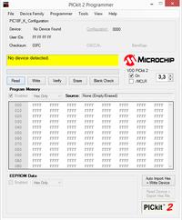 MPLABX / 18F46K80 / 12F617 - Polączenie mikrokontrolerów z MPLABX przez PICkit2