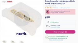 Bosch SPI25CS00E/45: Świecący kranik, przelew wody, niewykrywanie pola magnetycznego