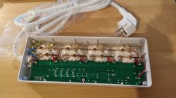 [BK7231N] Tuya Smart Power Strip Review: 4AC + 4USB Ports, AliExpress, YX-B3S1-VER00 PCB