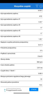 Opel Astra G 1.6 16V: Duże spalanie, szarpanie, strzelanie z wydechu, sonda lambda sprawna