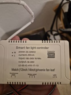 OpenBeken BK7231N - TuyaMCU for Tuya ceiling fan without 55 AA frames