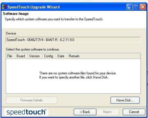 Speed Touch 780WL - Problemy z wgraniem firmware ZZOHAA6.2T2.bin i ...