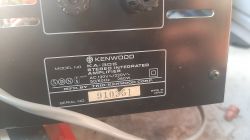 Kenwood KA-305: Identyfikacja i napięcia wyprowadzeń spalonego transformatora