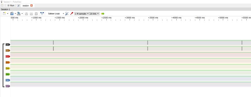 Simple clock on PIC12F683 - three pins, two I2C buses - DS1307 + FD650