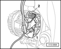 Gdzie podłączyć się pod plus pod maską Audi A2
