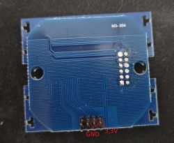 Printed Circuit Board with GND and 3.3V Markings BSEED E-Serie 4Gang PCB with GND and 3.3V markings.