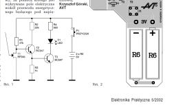 SPROSTOWANIE - NIEBEZPIECZNY tester AC wskaźnik - detektor napięcia SPROSTOWANIE