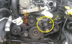 BMW E46 320D 136KM 1999 - Popiskiwanie i szarpanie paska przy alternatorze