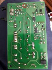 Uszkodzony element na płytce sterującej okapu Gorenje DVG600ZB - identyfikacja