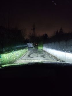 Skoda Roomster 1.4 2014r - światła mijania, problem z doświetlaniem drogi