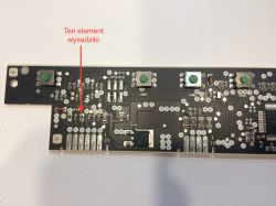 Zmywarka Siemens SN66M092EU - Uszkodzenie modułu przez zwarcie