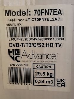 SHARP 70FN7EA - po aktualizacji logo i wyłącza się, skąd pobrać firmware USB?