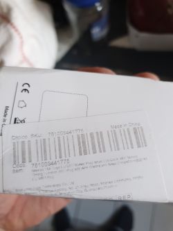 Label on the packaging of a Meetoo Smartplug 16A.