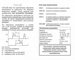 Opóźnione włączanie i wyłączanie wentylatora (integracja z oświetleniem LED)