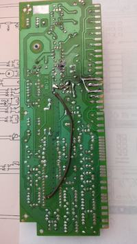 Whirlpool ADP 951 - pali triaka w obwodzie zasilania pompy sustowej