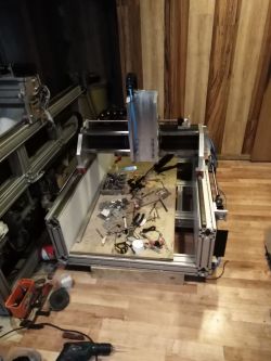 DIY CNC milling machine, another raspberry ..