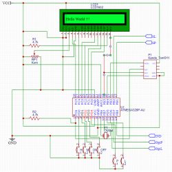 Tracker do solara - przyciski źle działają (AVR)