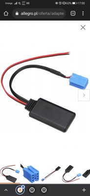 Radio Alana, moduł bluetooth AUX a sterowanie z kierownicy