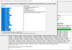 Tuya Configuration After Device Flashing Screenshot of Tuya device configuration results after flashing.