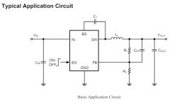 Typical Application Circuit Diagram Typical application circuit diagram