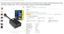 Minoston MP22W, ver 2.0 ( WB2S, BK7231T) outdoor smart plug, teardown, flash, configuration