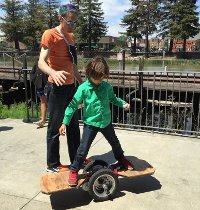 Sideway - dwukołowa alternatywa dla snowboarda