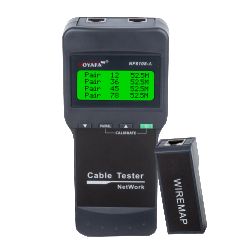Tester kabli Noyafa NF8108-A z wyświetlaczem LCD i zdalną końcówką WIREMAP