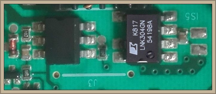 Pralka Bosch WLM 20441PL/01 - uszkodzony rezystor i przetwornica TNY267