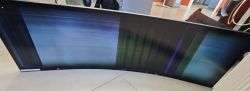 Samsung C49HG90DMU - pionowe pasy po starcie, obraz wraca po czasie