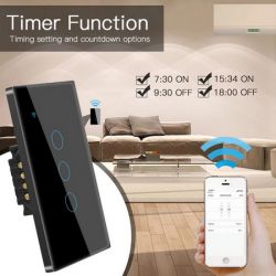 [BK7231N / CB3S] Aubess Tuya Wifi Smart Touch Switch 4 Gang W/ Neutral