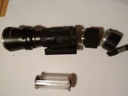 Prosty sposób na zmianę zasilania latarki z 3xAAA na Li-Ion 18650 Prosty sposób na zmianę zasilania latarki z 3xAAA na Li-Ion 18650