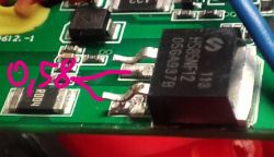 Szukam elementu układu na płytce PCB w elektronarzędziu 36V