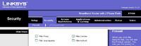 Prosze o sprawdzenie konfiguracji routera LINKSYS RTP300