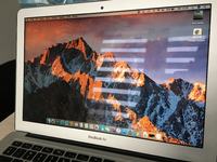 Macbook Air i5 2012 - stripes on the screen, tape fault or more screen? Macbook Air i5 2012 - stripes on the screen, tape fault or more screen?