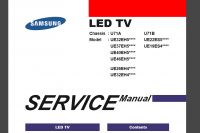 Samsung UE32EH4000 - Brak treści obrazu, jest dźwięk, podświetlanie i osd