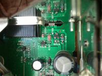 Clarion PU-164A - Jak naprawić brak podświetlenia po usunięciu opornika?